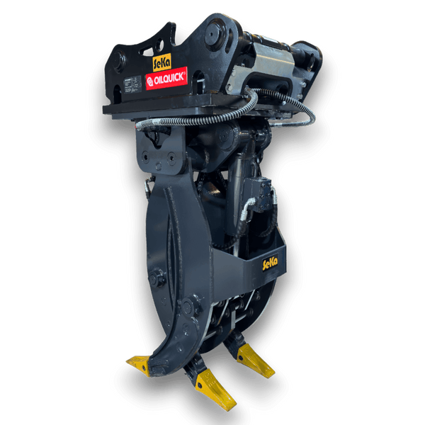 5-Finger Holzgreifer Steingreifer mit 360 ° Rotator - SeKa Baumaschinen GmbH