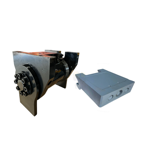 Schwenkmotor Rohling + Schnellwechsler