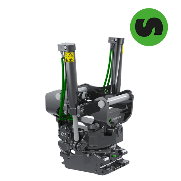 12-16t Steelwrist X18 Tiltrotator - SeKa Baumaschinen GmbH