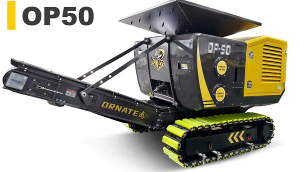 ORNATE OP-50 Mobile Brechanlage (Diesel) – leistungsstarker Raupenbrecher bis 80 t/h
