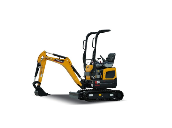 Yuchai U10 Minibagger 1 Tonne | Kompaktbagger mit Kubota-Motor