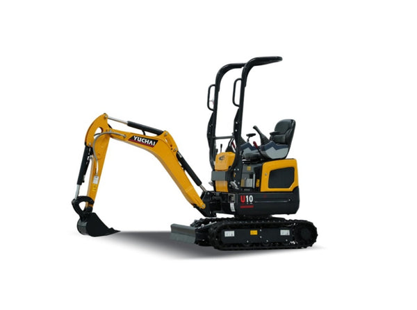 Yuchai U10 Minibagger 1 Tonne | Kompaktbagger mit Kubota-Motor