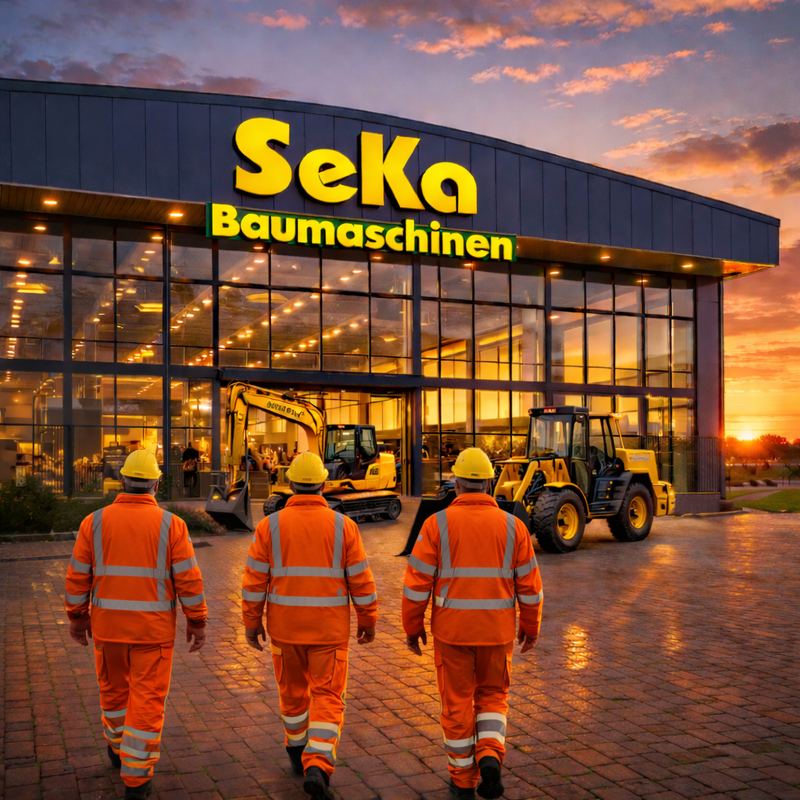 SeKa Fertigung - Präzisionsarbeit am Bagger-Anbaugerät