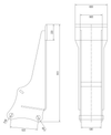 MS01 Baggerspaten 30cm