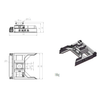 Planierbalken mit Walze 1–2 t - 1000mm 100cm – MS01 Symlock