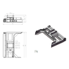 Planierbalken mit Walze 3–4 t - 1500mm 150cm – MS03 Symlock