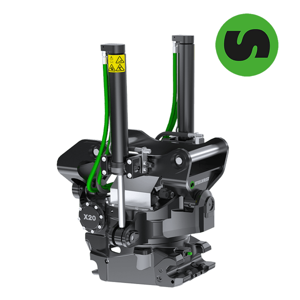 16-22t Steelwrist X20 Tiltrotator - SeKa Baumaschinen GmbH