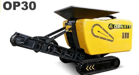 ORNATE OP-30 Mobile Brechanlage (Elektro) – emissionsfreier Raupenbrecher bis 60 t/h