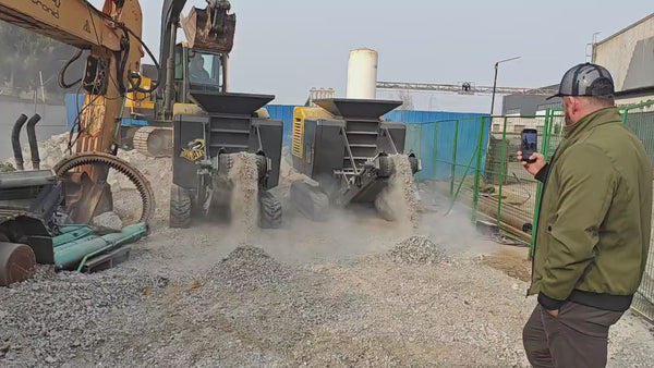 ORNATE OP-35 Mobile Brechanlage - kompakter Raupenbrecher für Recycling & Baustelle