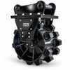 SeKa Verdichterrad MS03 Symlock Dreiviertelansicht – mechanisches Verdichtungsrad 300 mm für Minibagger 2–5 t