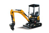 Yuchai U17 Minibagger 1,7 Tonnen | Kompaktbagger mit Kubota-Motor