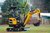 Yuchai U18 Minibagger 1,8 Tonnen | Kompaktbagger mit Yanmar-Motor