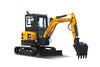 Yuchai U35 Minibagger 3,8 Tonnen | Zero-Tail Kompaktbagger mit Yanmar-Motor