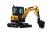 Yuchai U35 Minibagger 3,8 Tonnen | Zero-Tail Kompaktbagger mit Yanmar-Motor