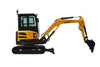 Yuchai U35 Minibagger 3,8 Tonnen | Zero-Tail Kompaktbagger mit Yanmar-Motor