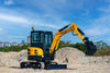 Yuchai U35 Minibagger 3,8 Tonnen | Zero-Tail Kompaktbagger mit Yanmar-Motor