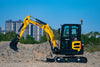 Yuchai U35 Minibagger 3,8 Tonnen | Zero-Tail Kompaktbagger mit Yanmar-Motor
