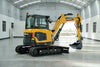 Yuchai U60 Minibagger 6 Tonnen | Zero-Tail Kompaktbagger mit Kubota-Motor
